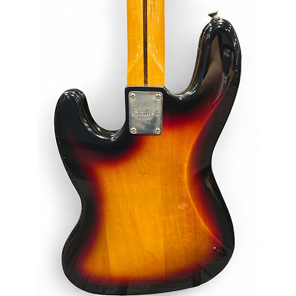 Used Squier Classic Vibe 70s Jazz Bass 3 Color Sunburst Electric Bass Guitar