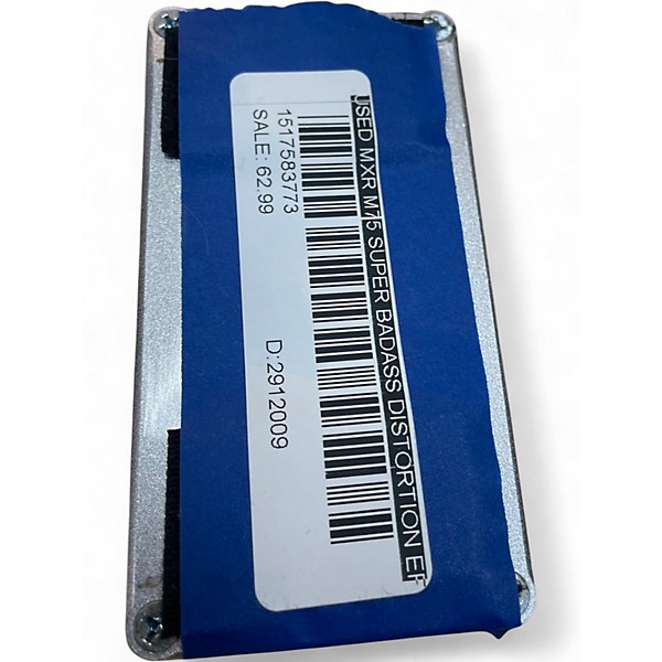 Used MXR M75 Super Badass Distortion Effect Pedal