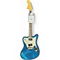 Used 1998 Squier Super Sonic Vista Series blue sparkle Solid Body Electric Guitar