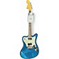 Used 1998 Squier Super Sonic Vista Series blue sparkle Solid Body Electric Guitar