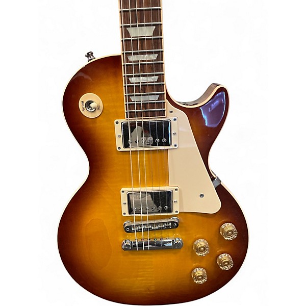 Used Gibson Les Paul Traditional Iced Tea Burst Solid Body Electric Guitar