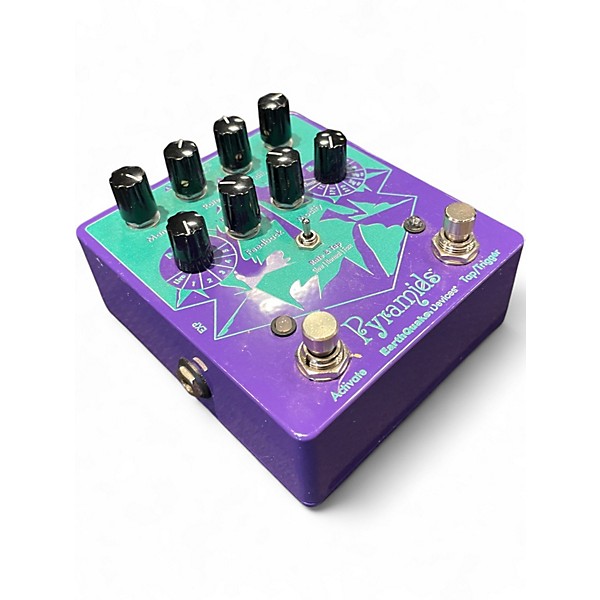 Used EarthQuaker Devices Pyramids Stereo Flanging Device Effect Pedal