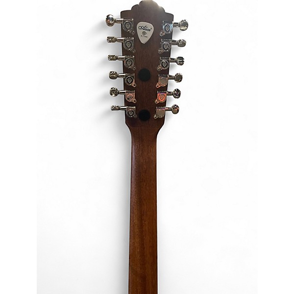 Used Guild D-2612CE Tobacco Sunburst 12 String Acoustic Electric Guitar