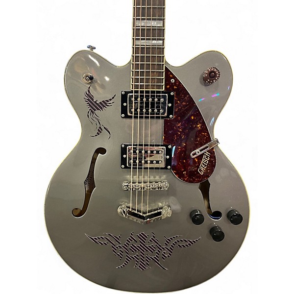 Used Gretsch Guitars G2622 Streamliner Center Block Metallic Gray Hollow Body Electric Guitar
