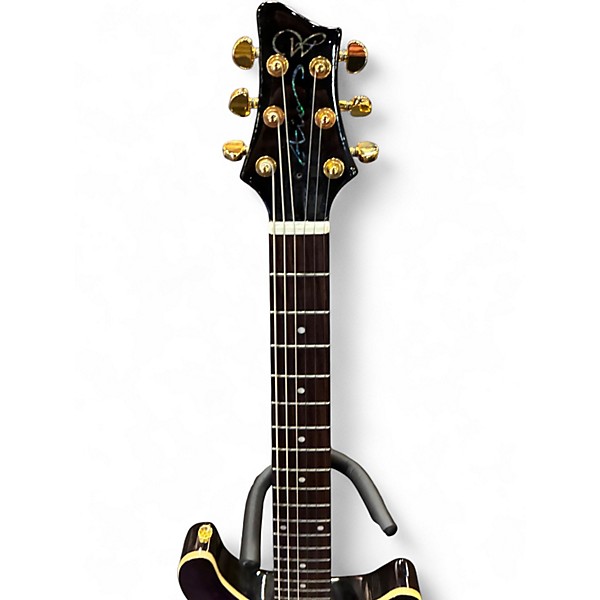 Used Aio WOLF KLP PURPLE BURST Hollow Body Electric Guitar