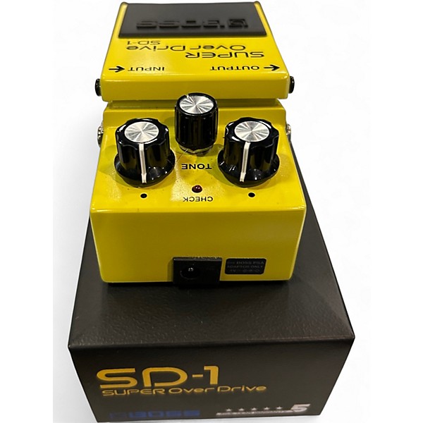 Used BOSS SD1 Super Overdrive Effect Pedal