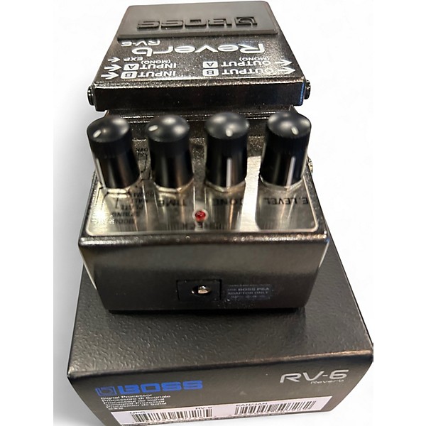 Used BOSS RV6 Digital Reverb Effect Pedal