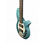 Used Ernie Ball Music Man Bongo 5 HH Blue Sparkle Electric Bass Guitar