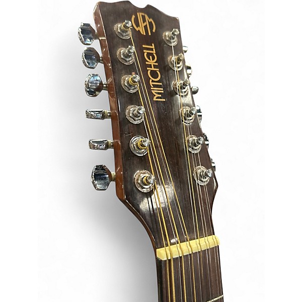 Used Mitchell MD212 NATURAL 12 String Acoustic Guitar