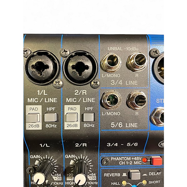 Used Yamaha MG06X Unpowered Mixer