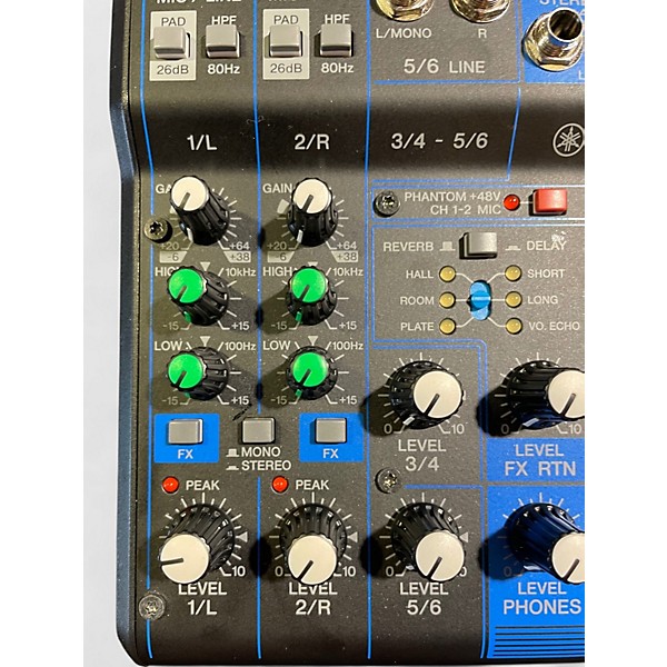 Used Yamaha MG06X Unpowered Mixer