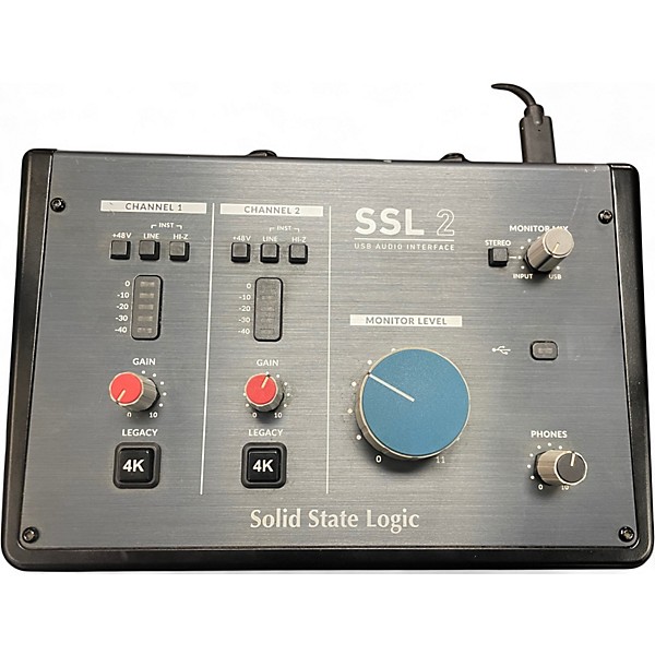 Used Solid State Logic SSL 2 Audio Interface