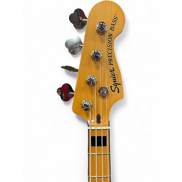 Used Squier Classic Vibe 1970S Precision Bass Seafoam Green Electric Bass Guitar