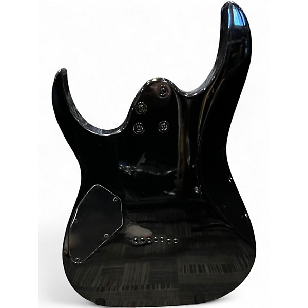 Used Ibanez Gio Ax Trans Black Solid Body Electric Guitar