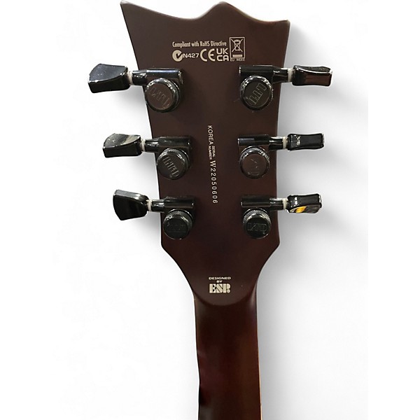 Used ESP LTD EC1000T CTM Tobacco Sunburst Solid Body Electric Guitar