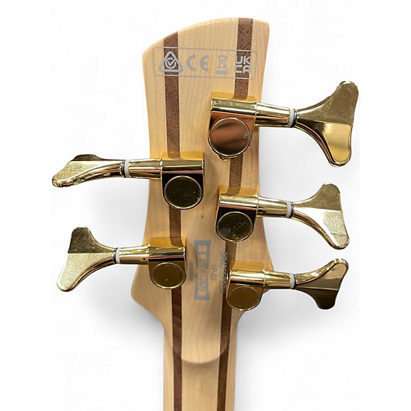 Used Ibanez SR405EPBDX Tropical Seafloor Burst Electric Bass Guitar