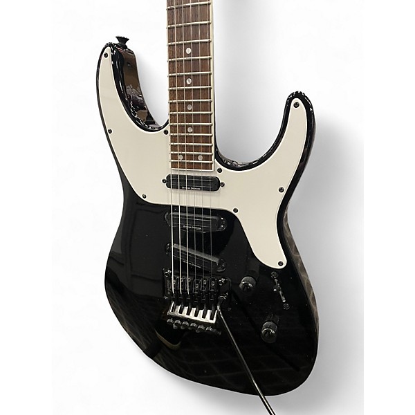 Used Jackson SL4X Soloist Black Solid Body Electric Guitar