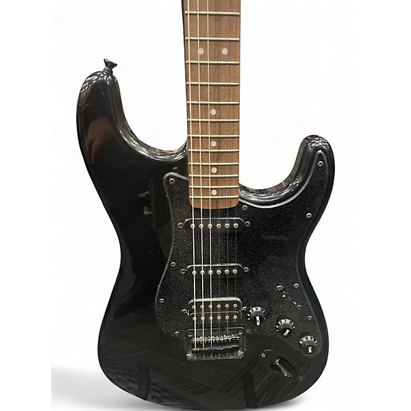 Used Squier Bullet Stratocaster Black Solid Body Electric Guitar