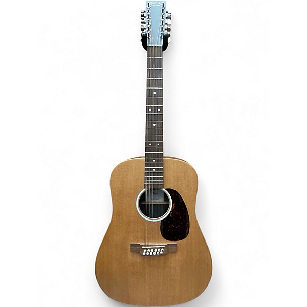 Used Martin DX2E Natural 12 String Acoustic Guitar