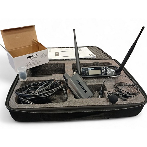 Used Shure GLX-D DUAL BAND WL93  Lavalier Wireless System