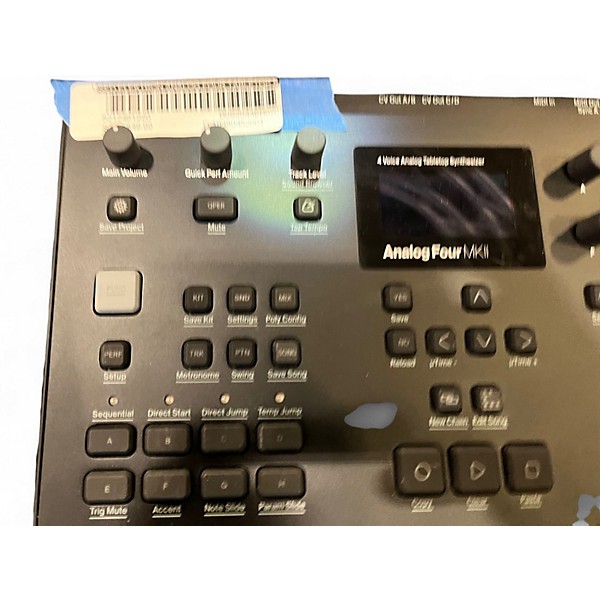 Used Elektron Analog Four Tabletop Synthesizer Synthesizer