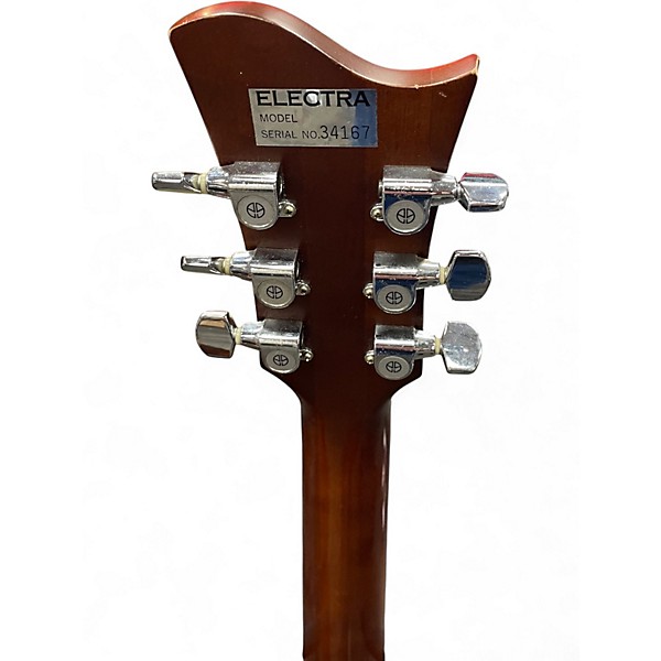 Vintage 1981 Electra X280 NATURAL Solid Body Electric Guitar