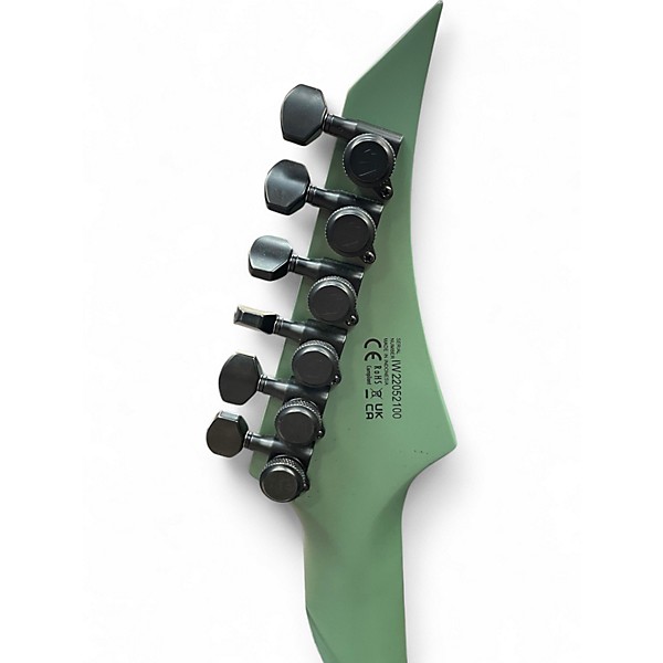 Used Solar Guitars V1.6 Canibalismo Green Solid Body Electric Guitar