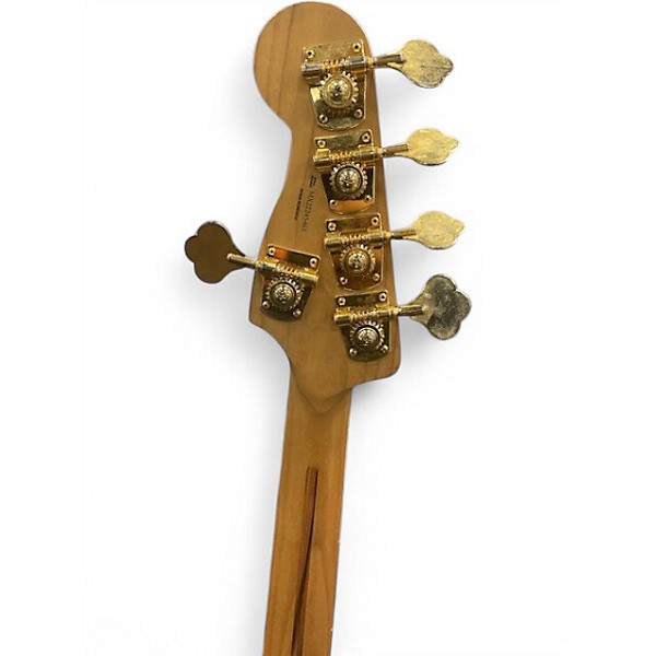 Used Fender MONONEON SIGNATURE Fluorescent Yellow Electric Bass Guitar