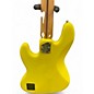 Used Fender MONONEON SIGNATURE Fluorescent Yellow Electric Bass Guitar