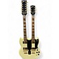 Used Gibson EDS1275 SG Double Neck WHITE Solid Body Electric Guitar thumbnail