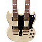 Used Gibson EDS1275 SG Double Neck WHITE Solid Body Electric Guitar