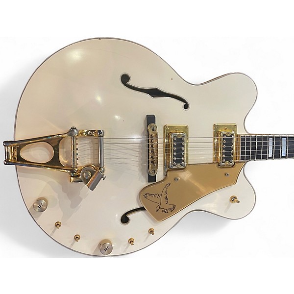 Vintage 1979 Gretsch Guitars White Falcon White Hollow Body Electric Guitar