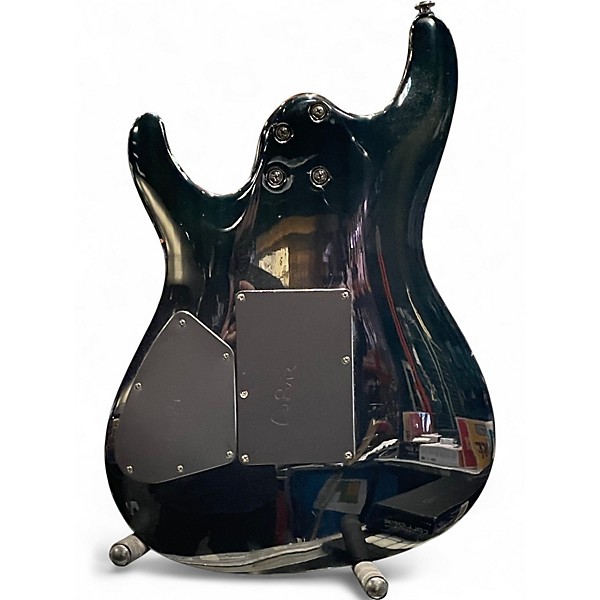 Used Ibanez S7420  Jewel Blue Solid Body Electric Guitar