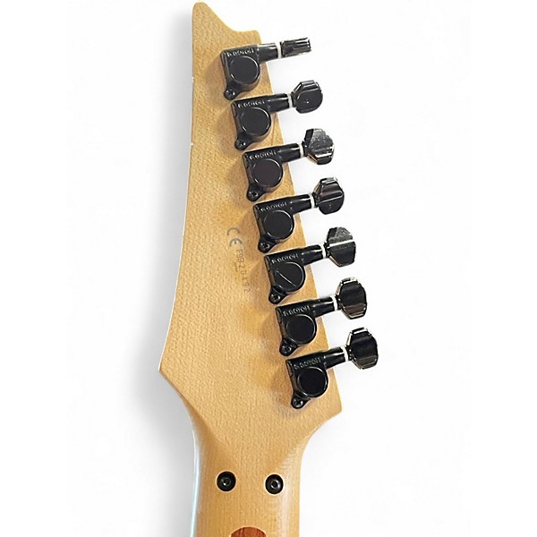 Used Ibanez S7420  Jewel Blue Solid Body Electric Guitar