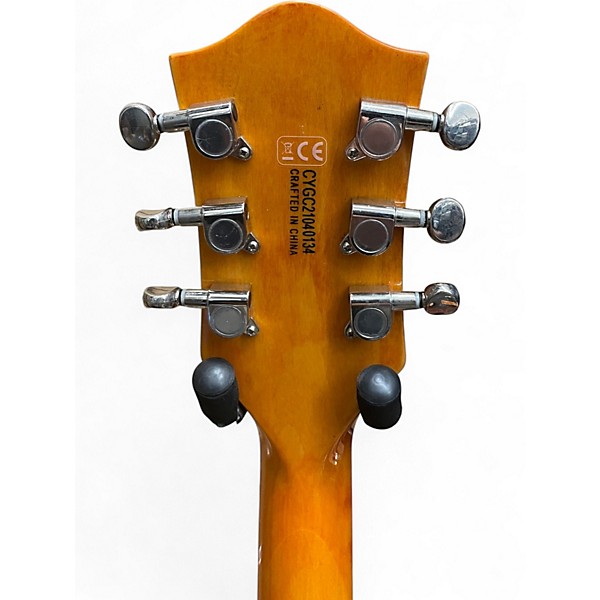 Used Gretsch Guitars G5627T Natural Hollow Body Electric Guitar