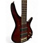 Used Ibanez SR405 5 String Dragon eye burst Electric Bass Guitar