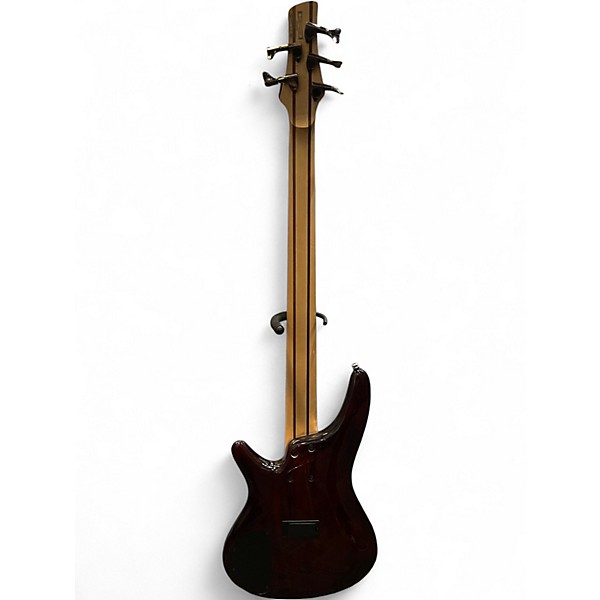 Used Ibanez SR405 5 String Dragon eye burst Electric Bass Guitar