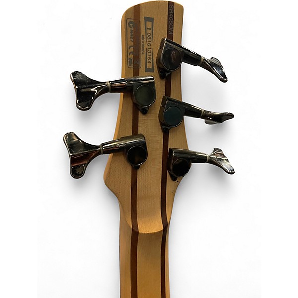 Used Ibanez SR405 5 String Dragon eye burst Electric Bass Guitar