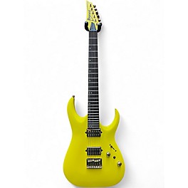 Used Ibanez RGAR42HP Yellow Solid Body Electric Guitar
