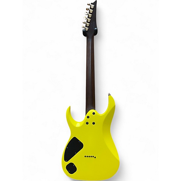 Used Ibanez RGAR42HP Yellow Solid Body Electric Guitar