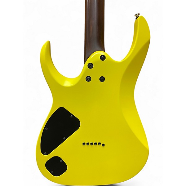 Used Ibanez RGAR42HP Yellow Solid Body Electric Guitar