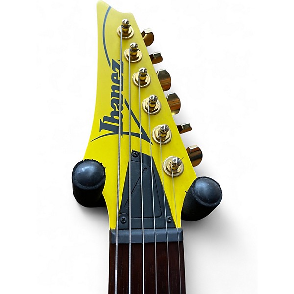 Used Ibanez RGAR42HP Yellow Solid Body Electric Guitar