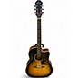 Used Epiphone AJ210CE Tobacco Burst Acoustic Electric Guitar thumbnail