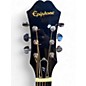 Used Epiphone AJ210CE Tobacco Burst Acoustic Electric Guitar