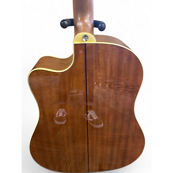 Used Epiphone AJ210CE Tobacco Burst Acoustic Electric Guitar