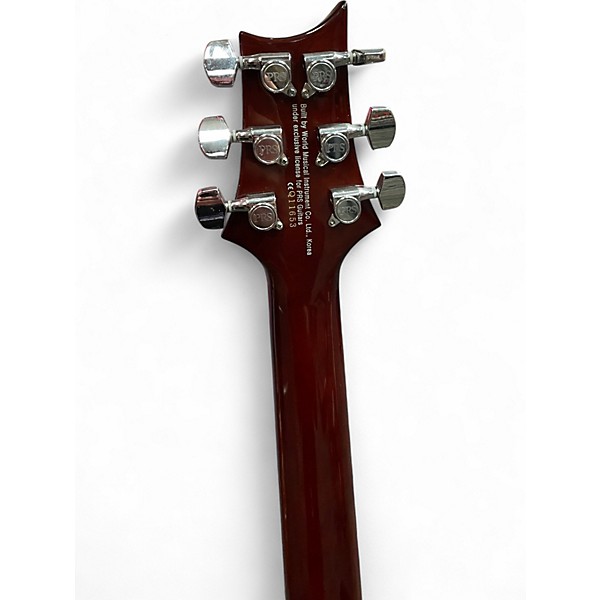 Used PRS SE Custom 22 Semi-Hollowbody Sunburst Hollow Body Electric Guitar