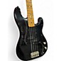 Used 1980s Hondo Ii Professional Bass Black Electric Bass Guitar
