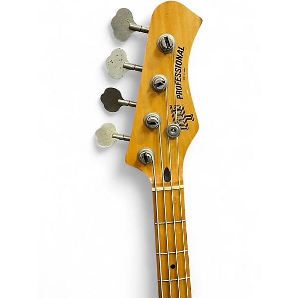 Used 1980s Hondo Ii Professional Bass Black Electric Bass Guitar