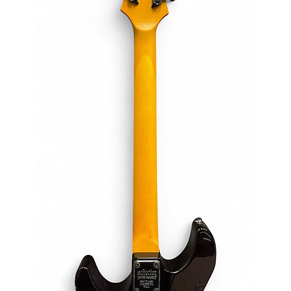 Used 2010s Schecter Guitar Research Demon 6 Crimson Red Burst Solid Body Electric Guitar