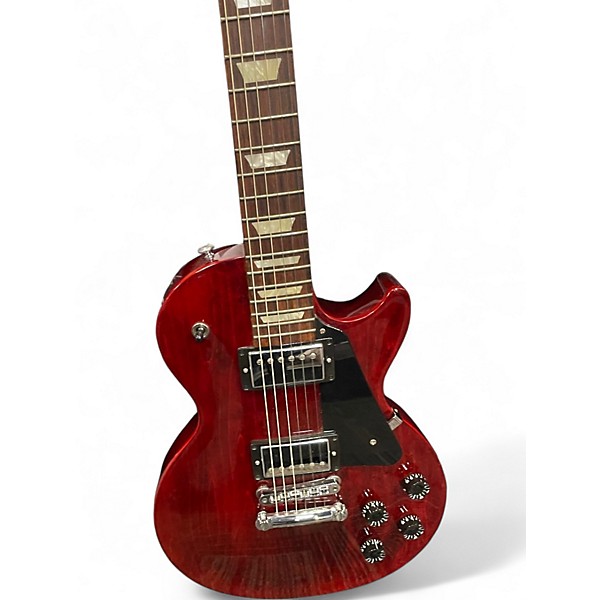 Used Gibson Les Paul Studio Cherry Solid Body Electric Guitar